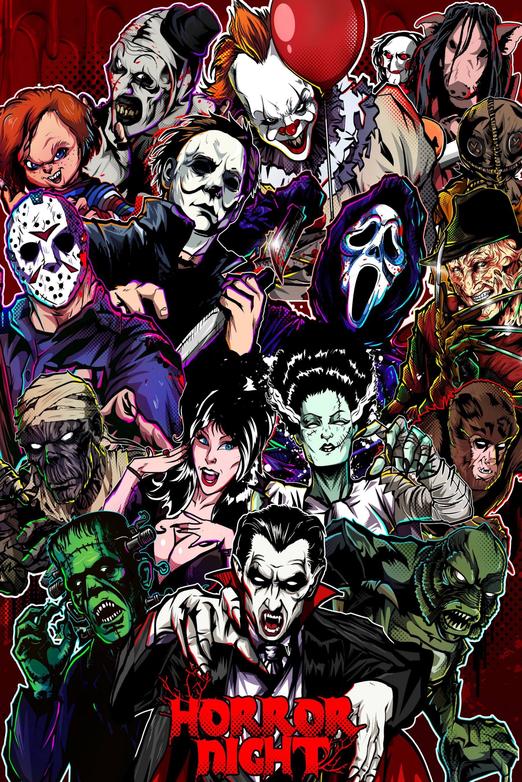 Horror Collage